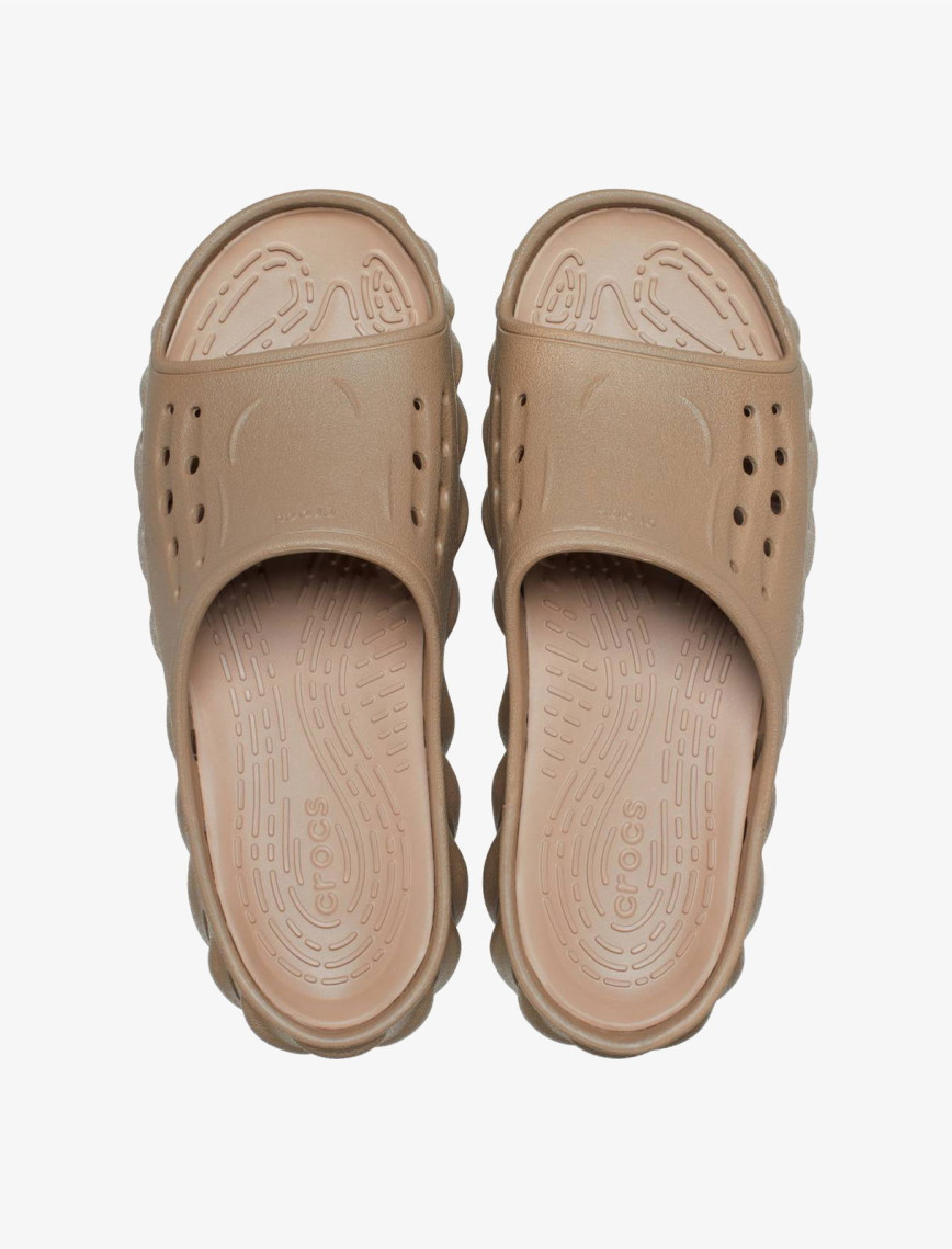 Crocs Echo Slide Unisex Kahverengi Terlik Crocs Echo Slide Unisex Kahverengi Terlik