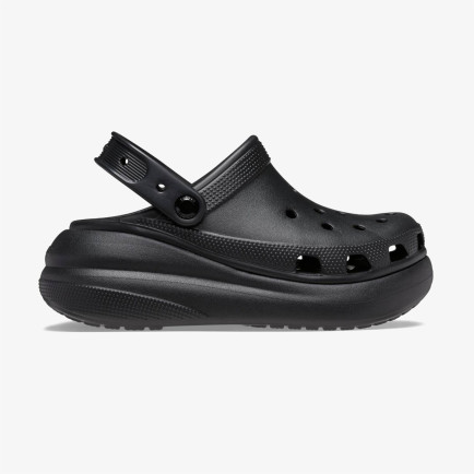 Crocs Classic Crush Kadın Siyah Terlik Crocs Classic Crush Kadın Siyah Terlik