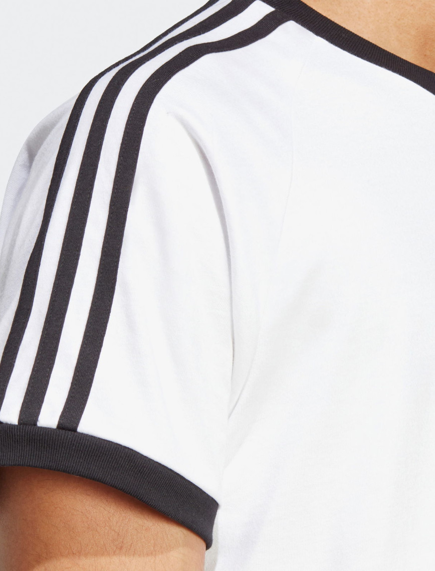adidas Adicolor Classics 3-Stripes Erkek Beyaz T-Shirt adidas Adicolor Classics 3-Stripes Erkek Beyaz T-Shirt
