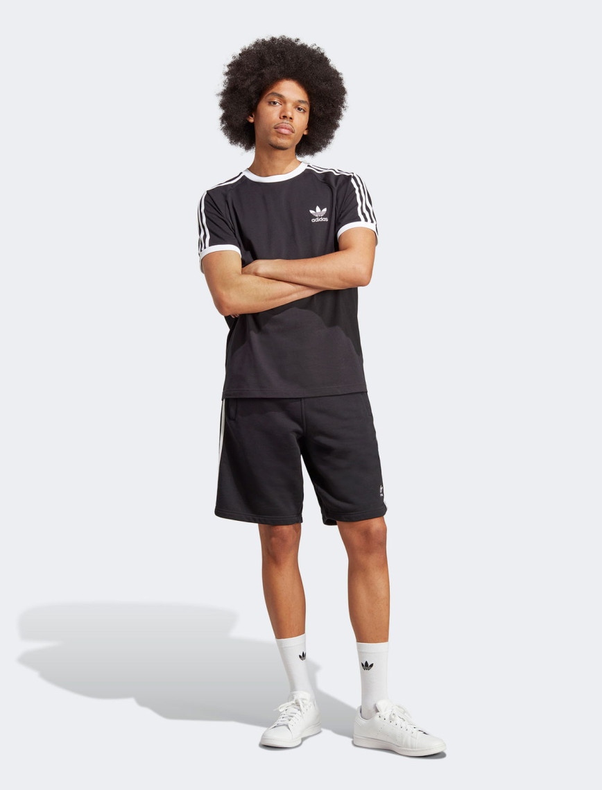 adidas Adicolor Classics 3-Stripes Erkek Siyah T-Shirt adidas Adicolor Classics 3-Stripes Erkek Siyah T-Shirt