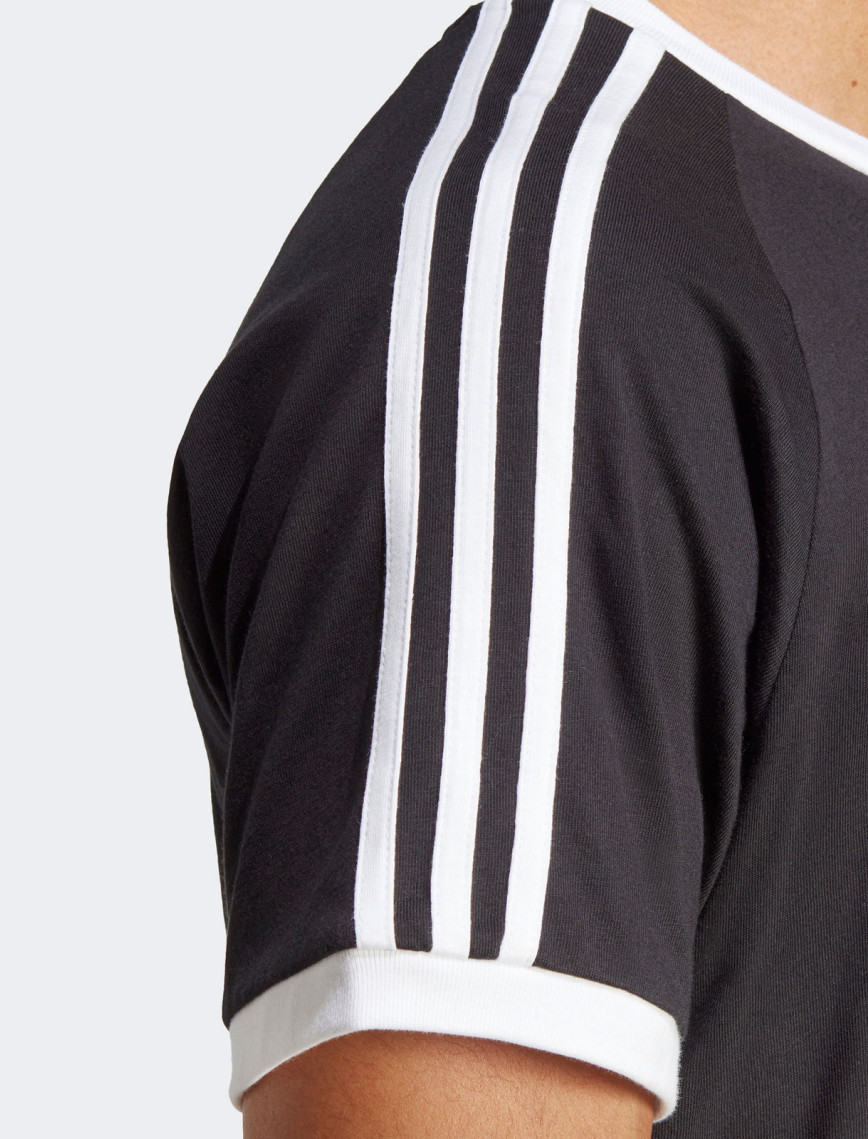 adidas Adicolor Classics 3-Stripes Erkek Siyah T-Shirt adidas Adicolor Classics 3-Stripes Erkek Siyah T-Shirt