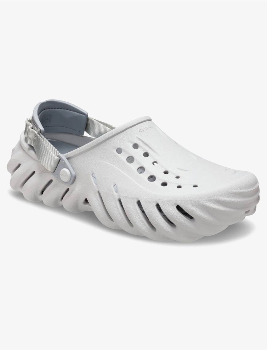 Crocs Echo Unisex Gri Terlik Crocs Echo Unisex Gri Terlik
