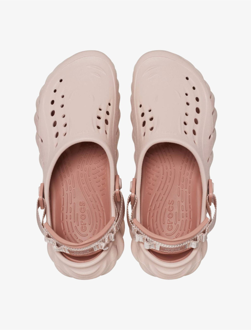 Crocs Echo Kadın Pembe Terlik Crocs Echo Kadın Pembe Terlik