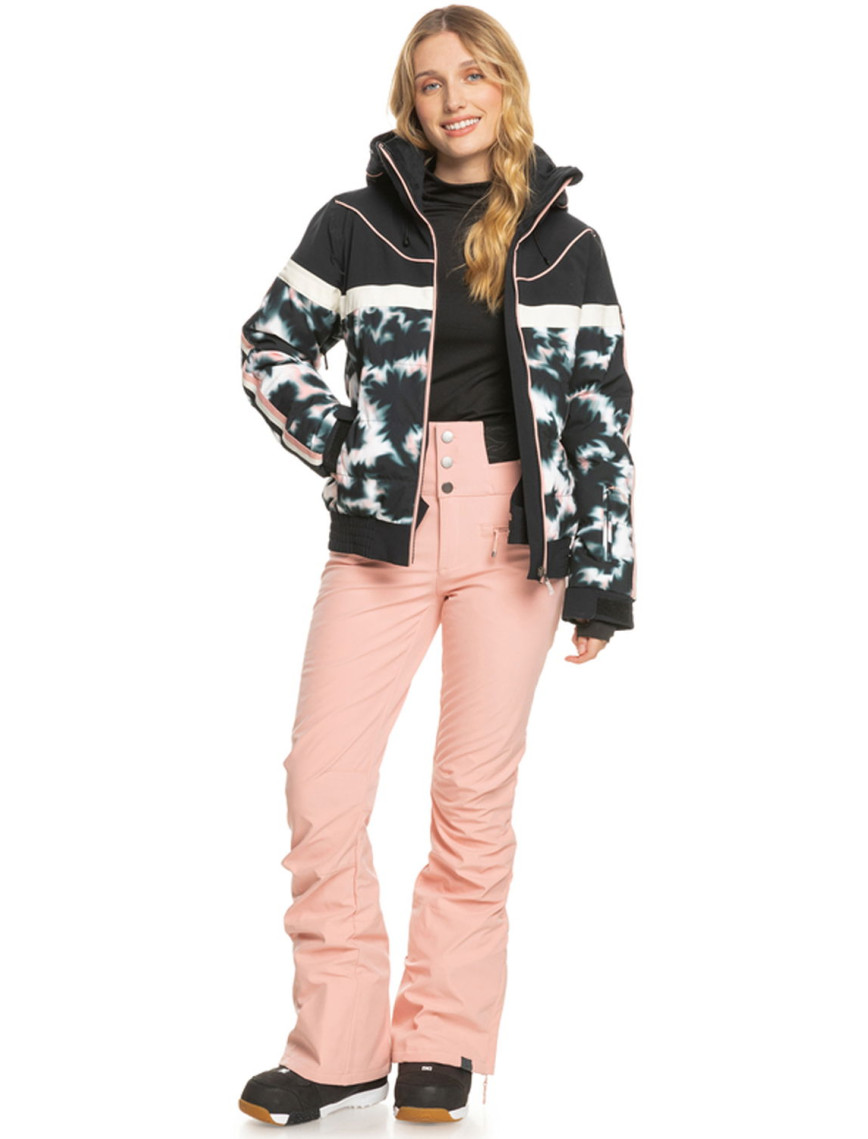 Roxy Kadın Snowboard Pantolonu Rising High Gül Kurusu Roxy Kadın Snowboard Pantolonu Rising High Gül Kurusu