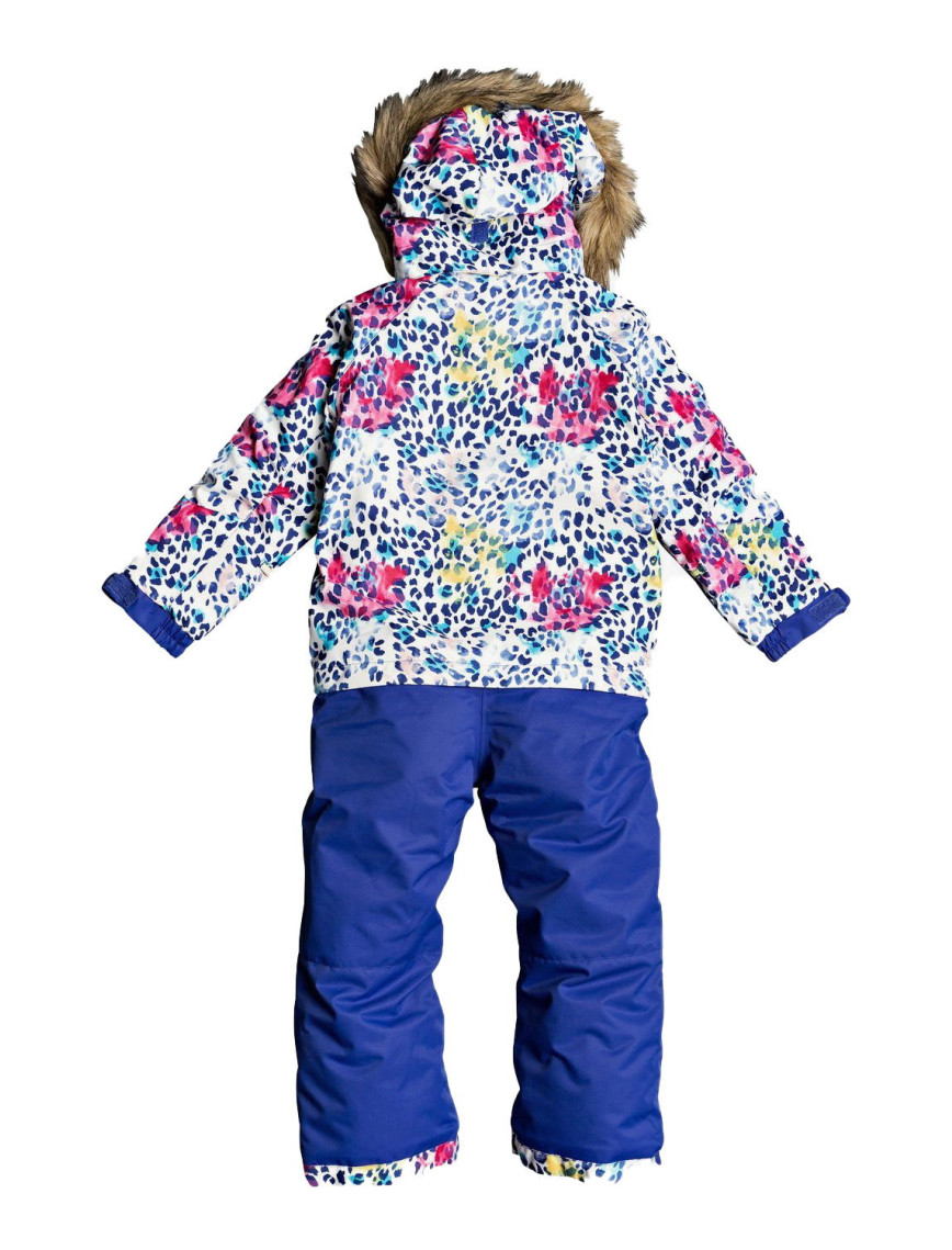 Roxy Unisex Çocuk Snowboard Tulumu Beyaz Paradise Suit Roxy Unisex Çocuk Snowboard Tulumu Beyaz Paradise Suit