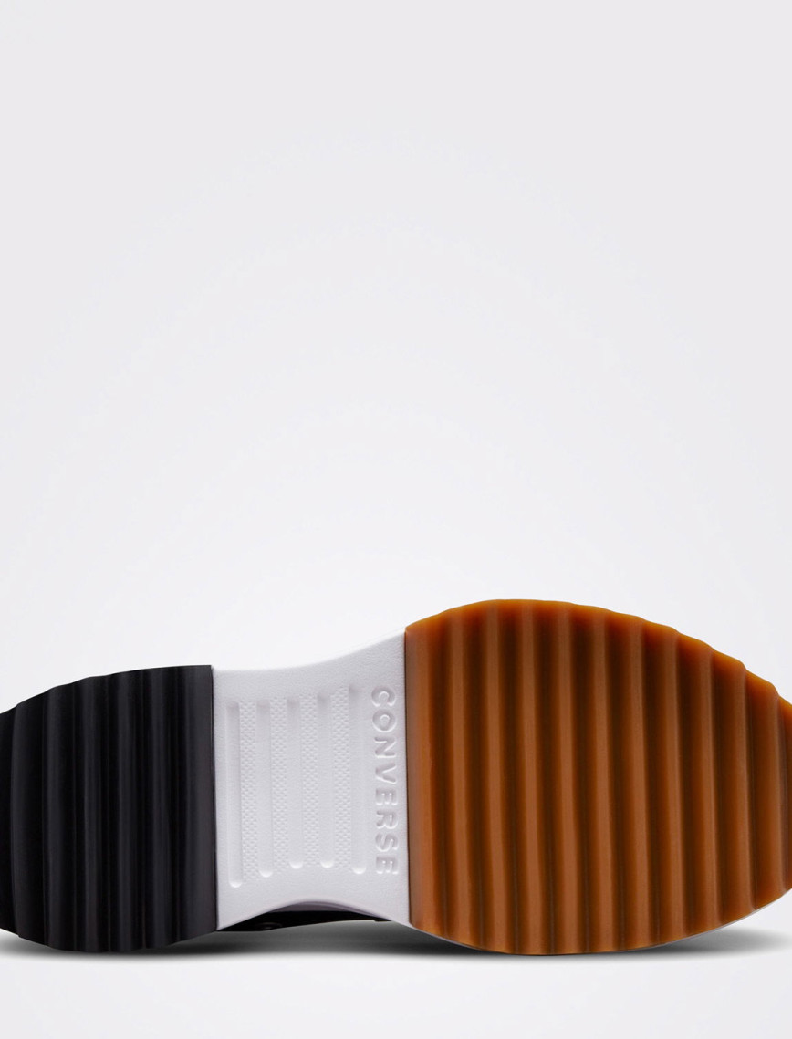 Converse Run Star Hike Foundational Unisex Siyah Deri Platform Sneaker Converse Run Star Hike Foundational Unisex Siyah Deri Platform Sneaker