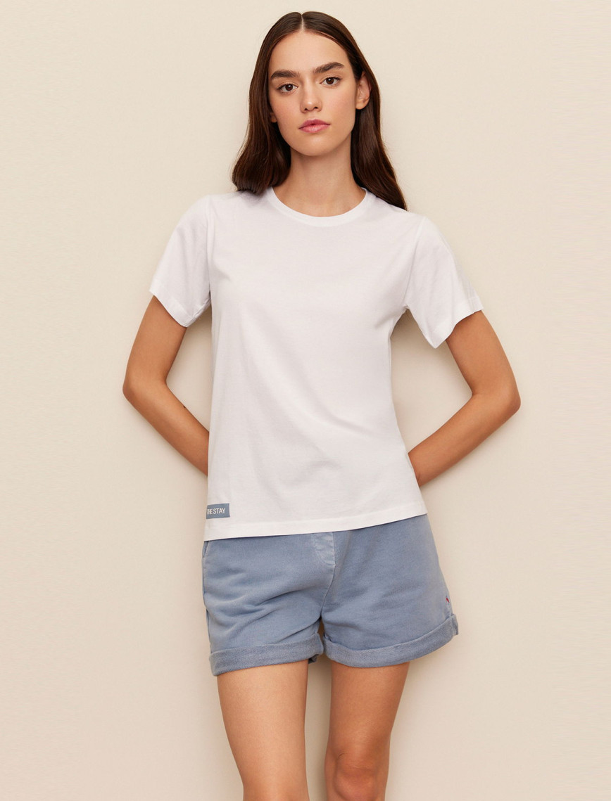 The Stay Line Leda Kadın Gri T-Shirt The Stay Line Leda Kadın Gri T-Shirt