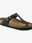 Birkenstock Gizeh Oiled Leather Unisex Siyah Terlik Birkenstock Gizeh Oiled Leather Unisex Siyah Terlik