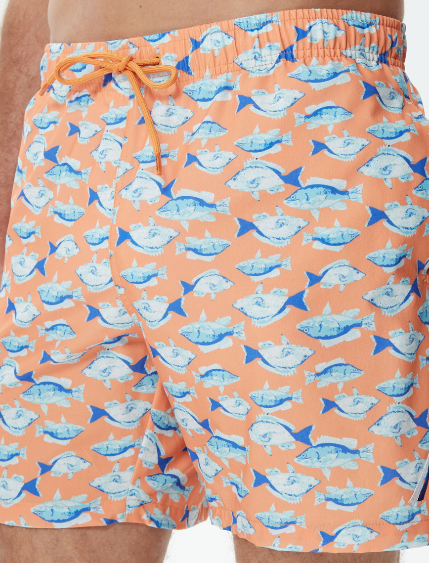 Nautica Erkek Pembe Baskılı Mayo Şort Nautica Erkek Pembe Baskılı Mayo Şort