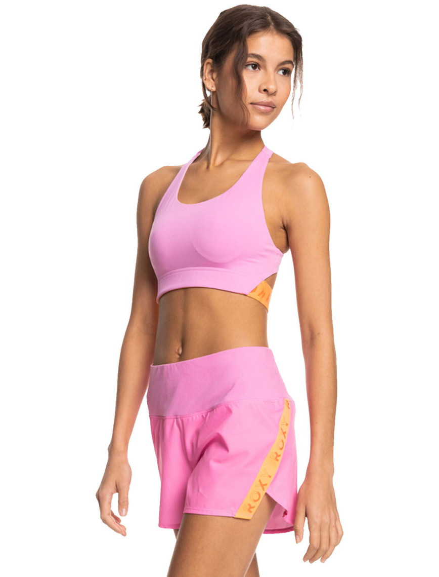 Roxy Bold Moves J Tops Kadın Pembe Fitness Bra Roxy Bold Moves J Tops Kadın Pembe Fitness Bra