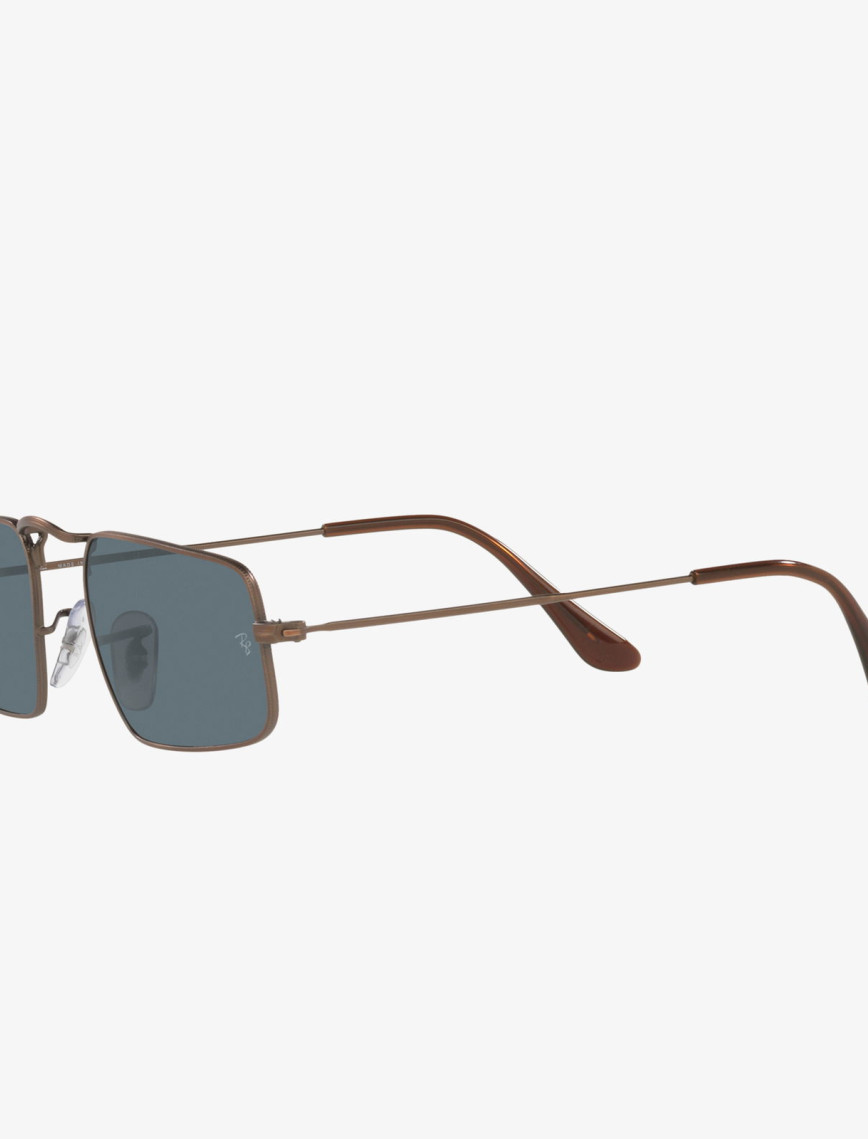 Ray-Ban 0RB3957 Unisex Antique Copper Silver Güneş Gözlüğü Ray-Ban 0RB3957 Unisex Antique Copper Silver Güneş Gözlüğü