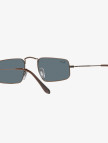 Ray-Ban 0RB3957 Unisex Antique Copper Silver Güneş Gözlüğü Ray-Ban 0RB3957 Unisex Antique Copper Silver Güneş Gözlüğü