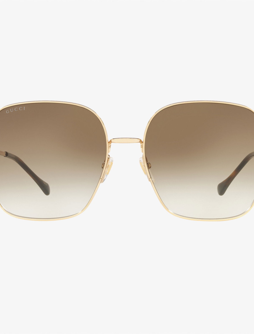 GUCCI 0Rb3717 Kadın Altın Rengi Güneş Gözlüğü GUCCI 0Rb3717 Kadın Altın Rengi Güneş Gözlüğü