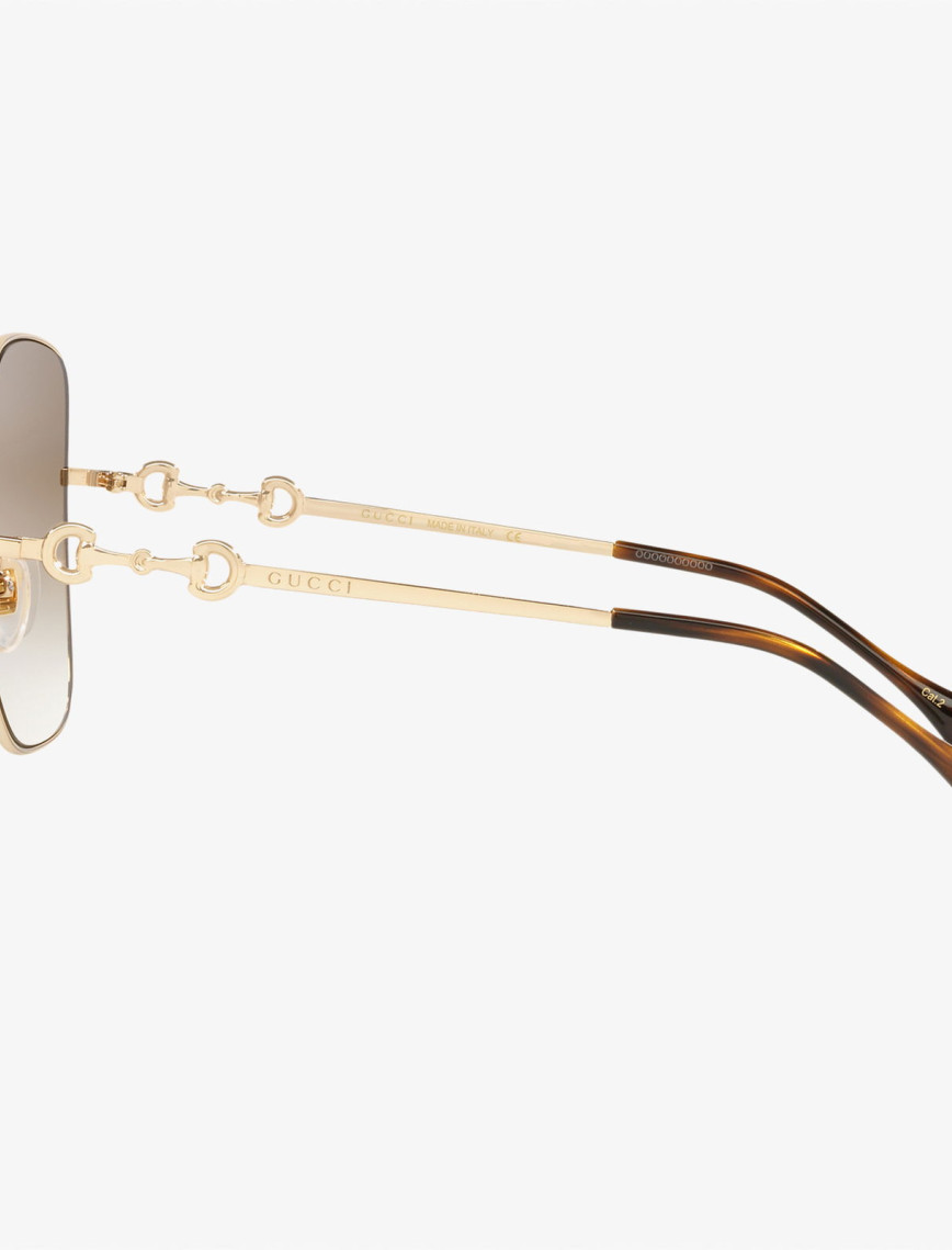 GUCCI 0Rb3717 Kadın Altın Rengi Güneş Gözlüğü GUCCI 0Rb3717 Kadın Altın Rengi Güneş Gözlüğü
