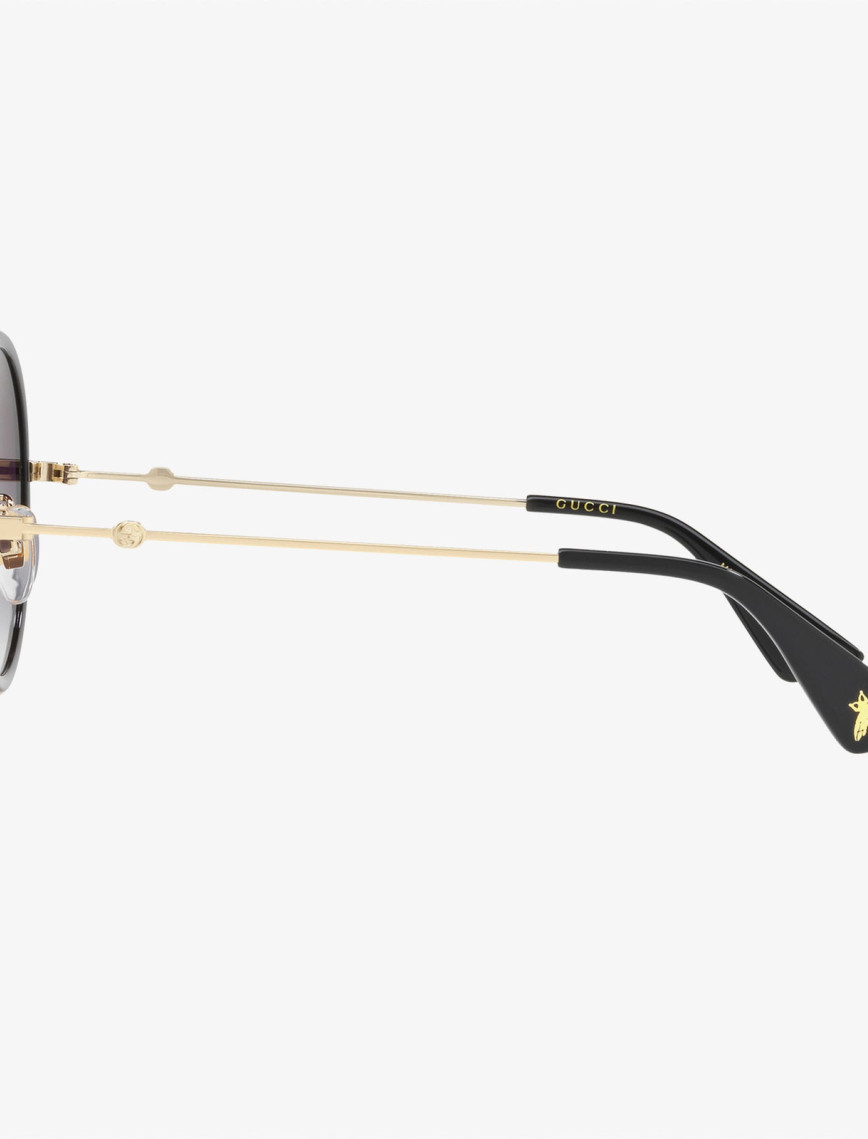 GUCCI 0 Kadın Altın Rengi Güneş Gözlüğü GUCCI 0 Kadın Altın Rengi Güneş Gözlüğü