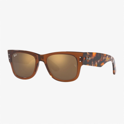 RAY-BAN Mega Wayfarer Unisex Kahverengi Güneş Gözlüğü RAY-BAN Mega Wayfarer Unisex Kahverengi Güneş Gözlüğü