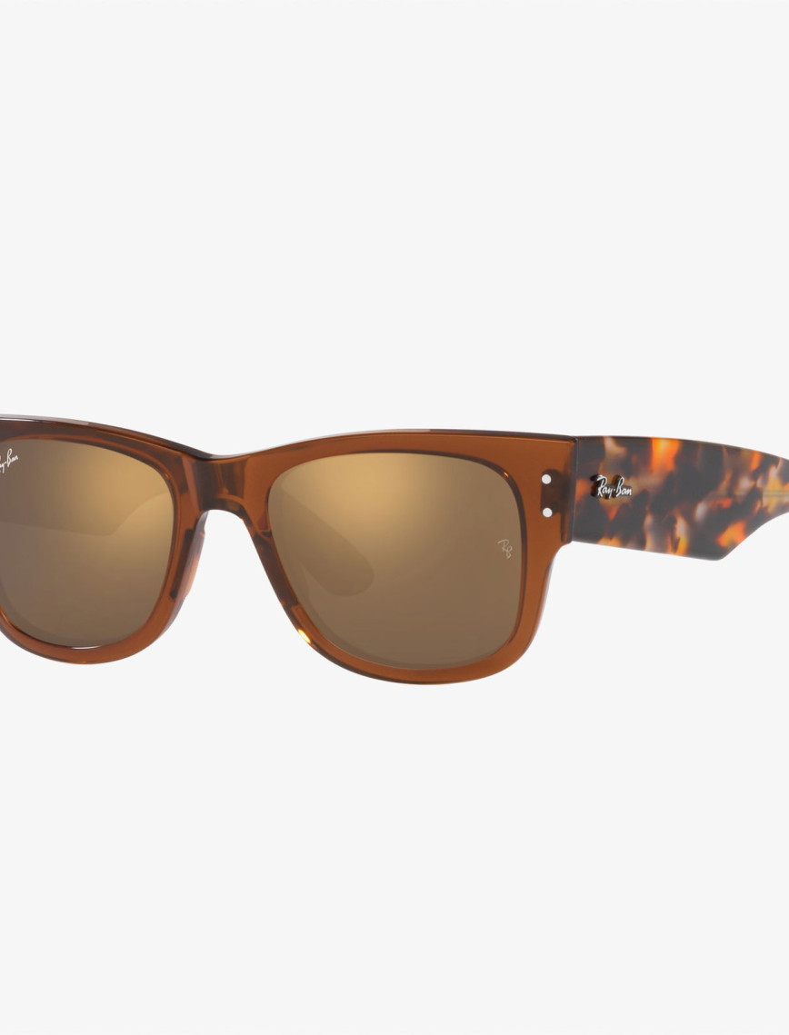 RAY-BAN Mega Wayfarer Unisex Kahverengi Güneş Gözlüğü RAY-BAN Mega Wayfarer Unisex Kahverengi Güneş Gözlüğü