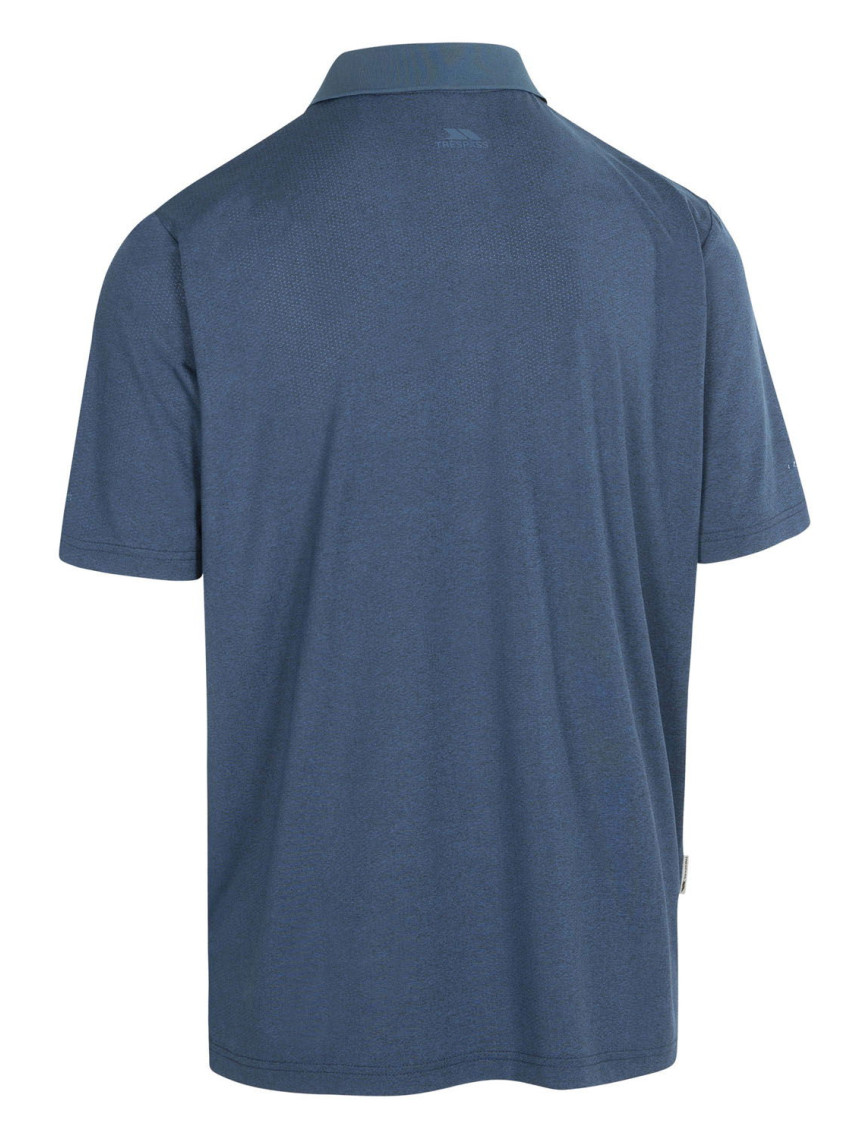 Trespass Gedding - Active Shirt Erkek Mavi Polo Tişört