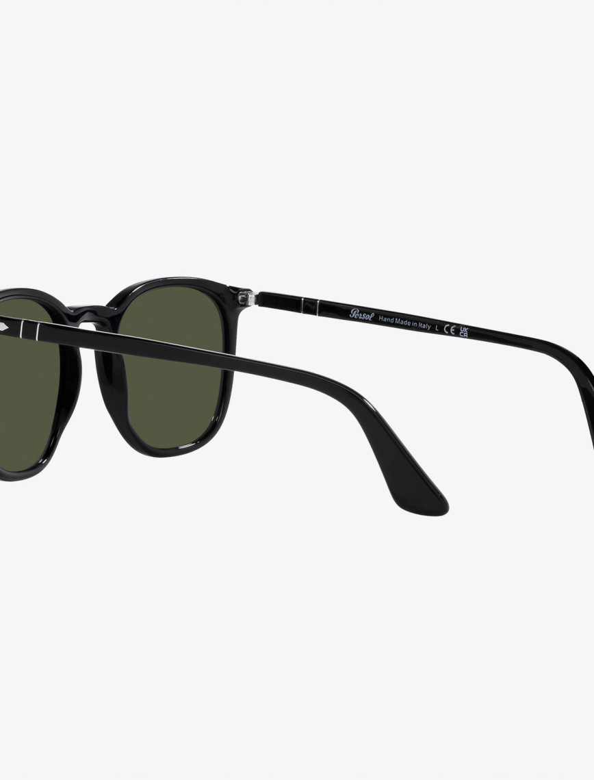 PERSOL 0PO3316S Unisex Siyah Güneş Gözlüğü PERSOL 0PO3316S Unisex Siyah Güneş Gözlüğü