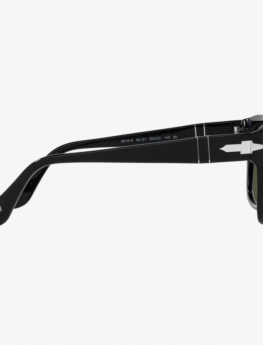 PERSOL 0PO3313S Unisex Siyah Güneş Gözlüğü PERSOL 0PO3313S Unisex Siyah Güneş Gözlüğü