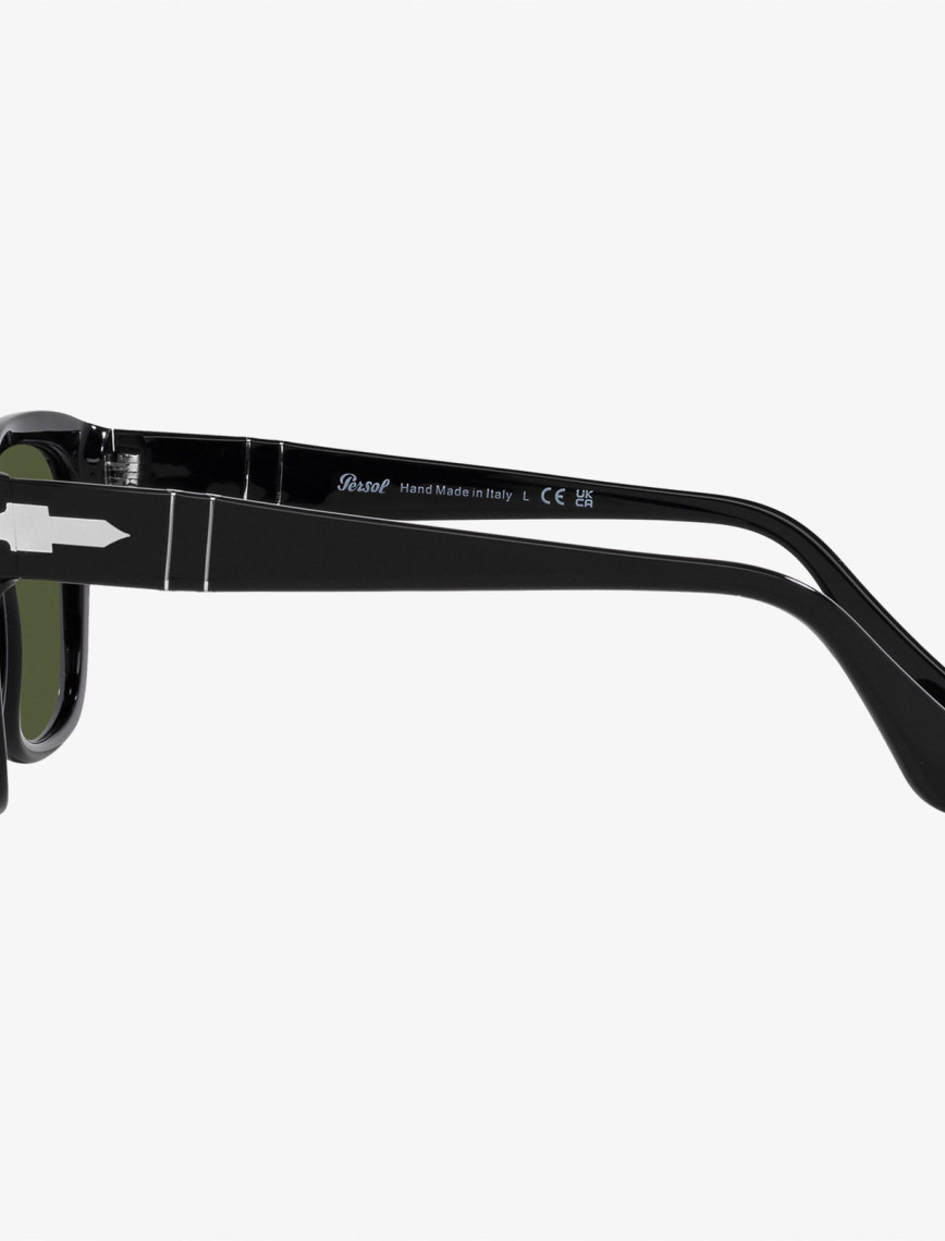 PERSOL 0PO3313S Unisex Siyah Güneş Gözlüğü PERSOL 0PO3313S Unisex Siyah Güneş Gözlüğü