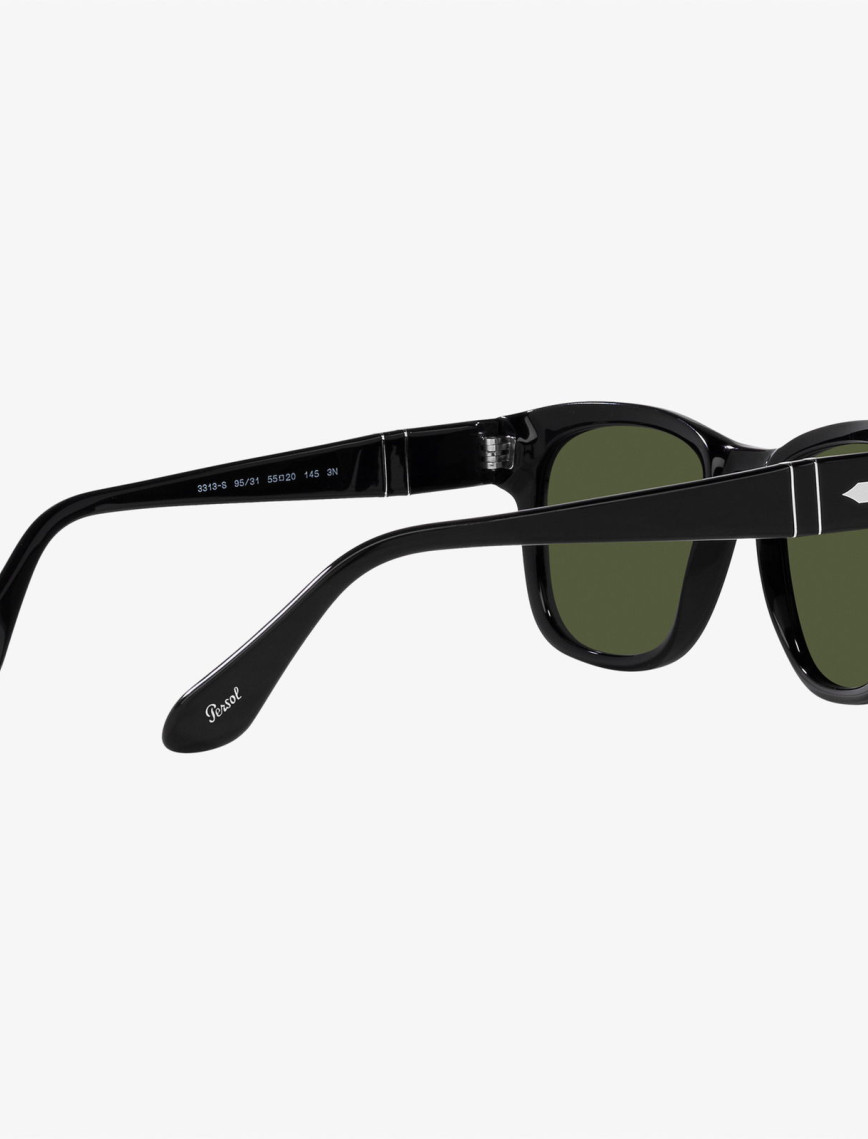 PERSOL 0PO3313S Unisex Siyah Güneş Gözlüğü PERSOL 0PO3313S Unisex Siyah Güneş Gözlüğü