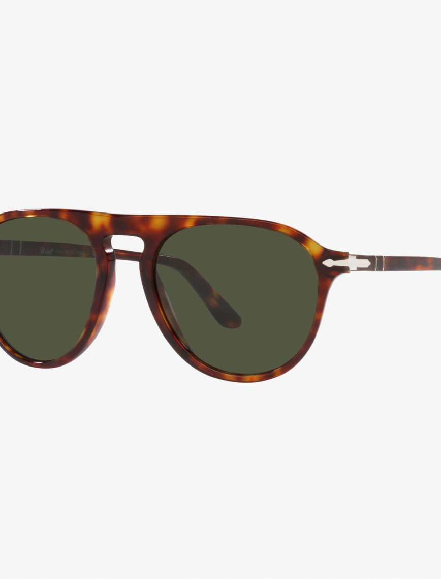 PERSOL 0PO3302S Unisex Kahverengi Güneş Gözlüğü PERSOL 0PO3302S Unisex Kahverengi Güneş Gözlüğü