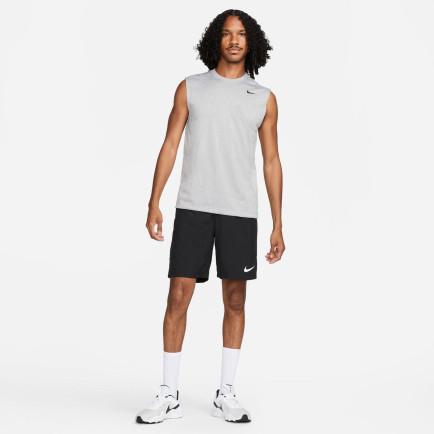 Nike Dri-Fit Sl Reset Erkek Gri Kolsuz T-Shirt Nike Dri-Fit Sl Reset Erkek Gri Kolsuz T-Shirt