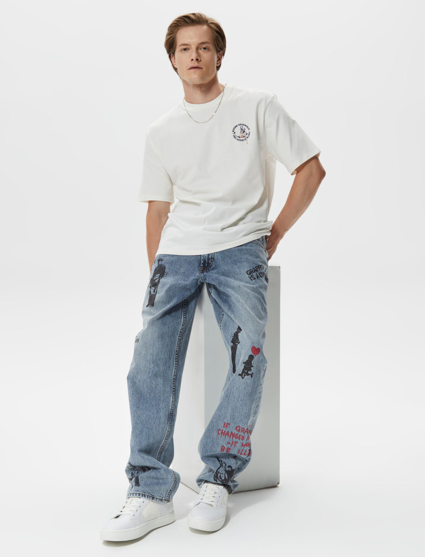 Guess Carpenter Erkek Mavi Jean Guess Carpenter Erkek Mavi Jean