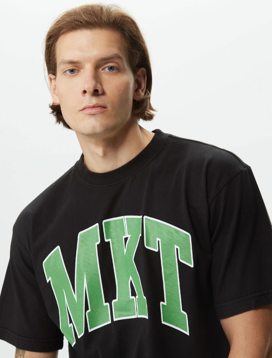 Market MKT Arc Erkek Siyah T-Shirt