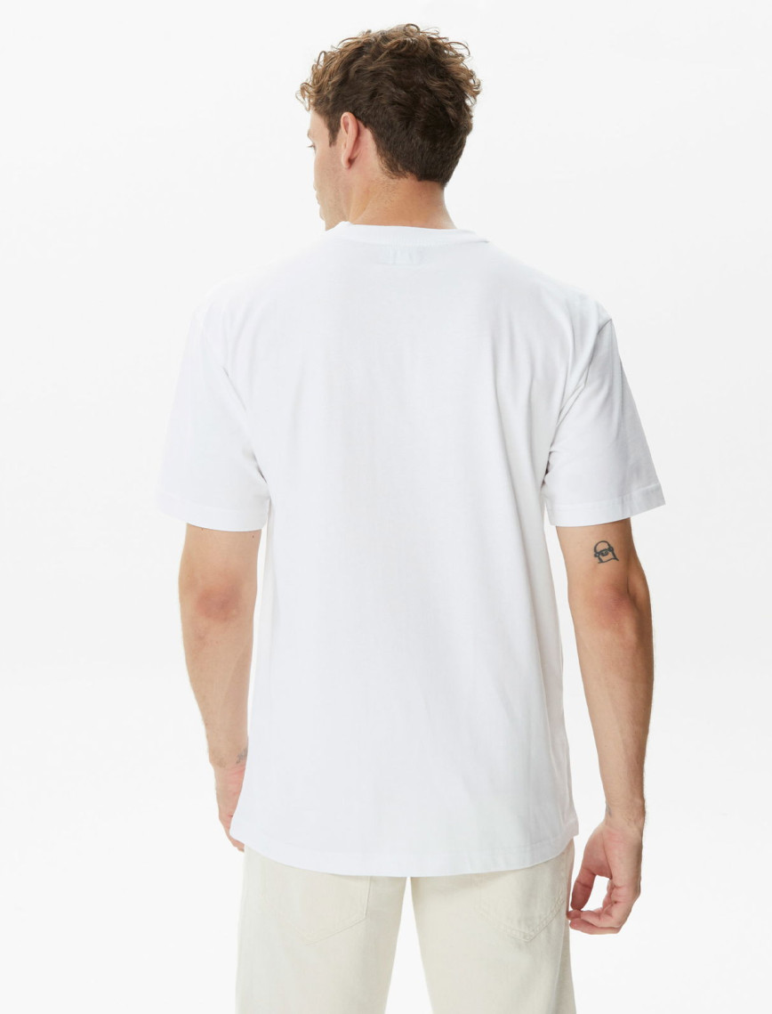 Market Cactus Lovers Erkek Beyaz T-Shirt