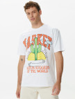 Market Cactus Lovers Erkek Beyaz T-Shirt