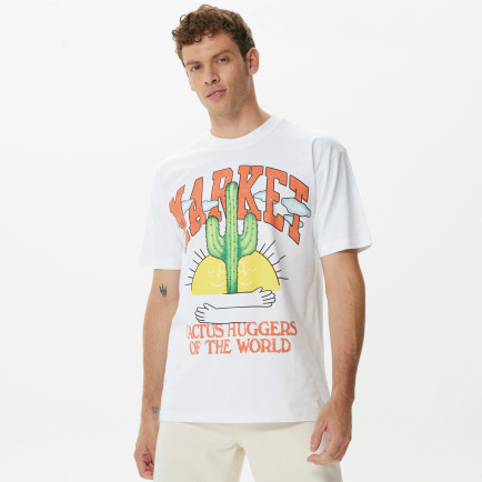 Market Cactus Lovers Erkek Beyaz T-Shirt Market Cactus Lovers Erkek Beyaz T-Shirt
