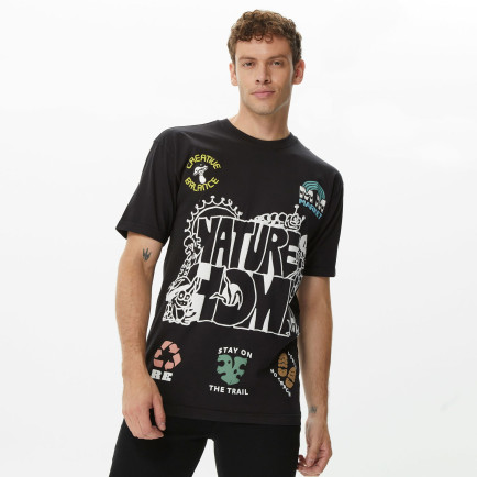 Market Nature Is Home Erkek Siyah T-Shirt Market Nature Is Home Erkek Siyah T-Shirt