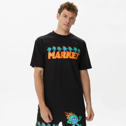 Market Keep Going Erkek Siyah T-Shirt Market Keep Going Erkek Siyah T-Shirt