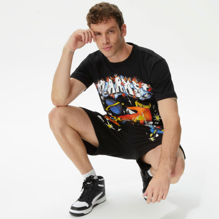 Market Smiley Conflicted Erkek Siyah T-Shirt Market Smiley Conflicted Erkek Siyah T-Shirt