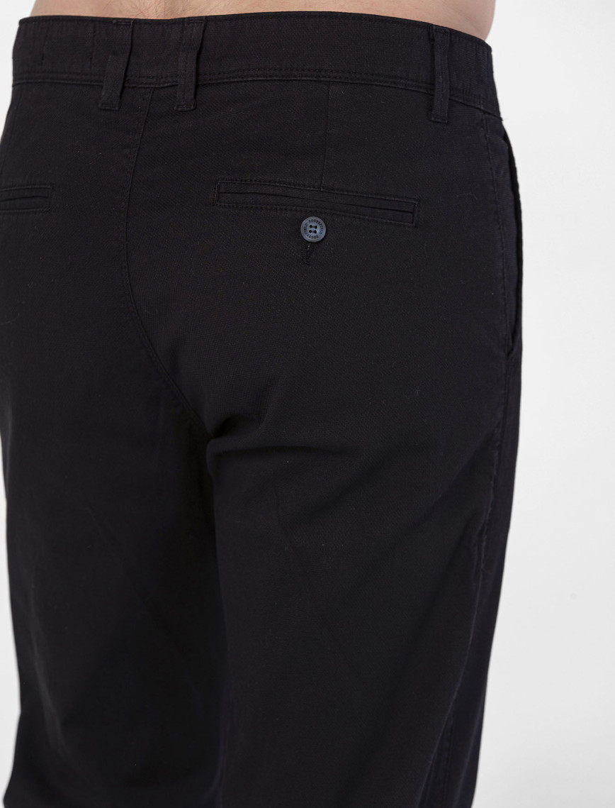 Routefield Worth Erkek Siyah Pantolon