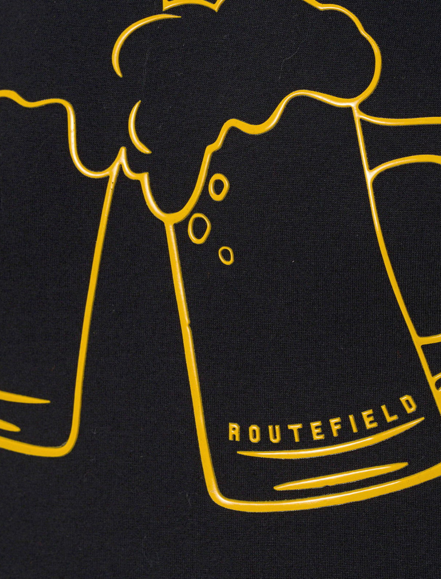 Routefield Trub Erkek Siyah Tişört Routefield Trub Erkek Siyah Tişört