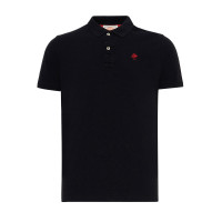 Routefield Partisan Erkek Siyah Polo Tişört