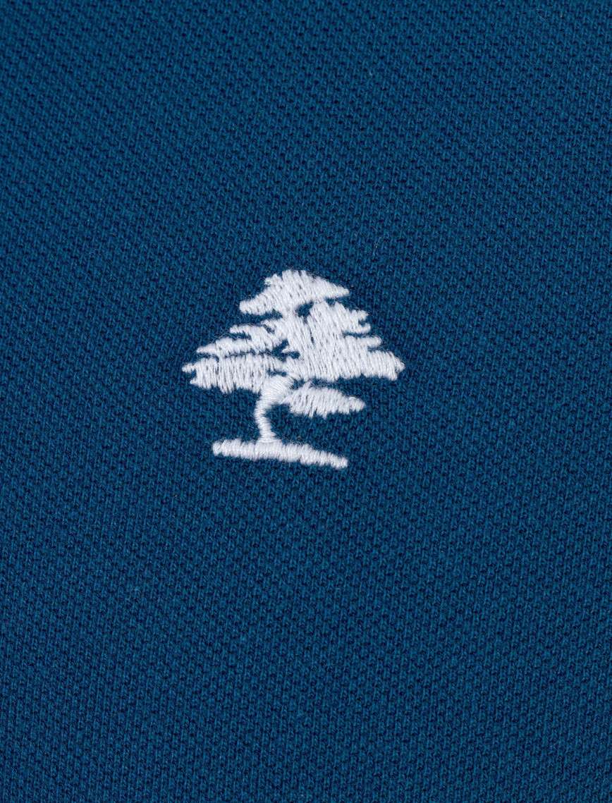 Routefield Partisan Erkek Mavi Polo Tişört