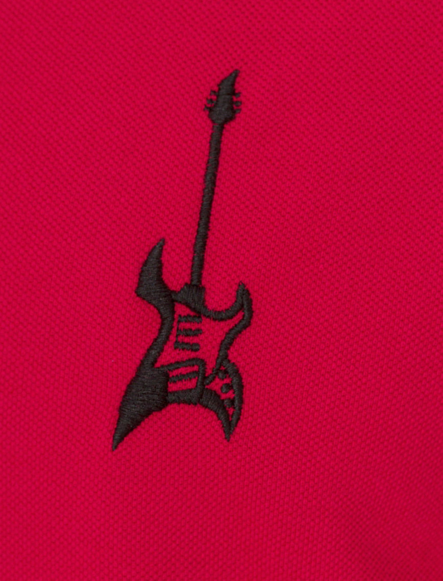 Routefield Punk Erkek Kırmızı Polo Tişört Routefield Punk Erkek Kırmızı Polo Tişört