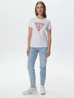 Guess Original Kadın Beyaz T-Shirt