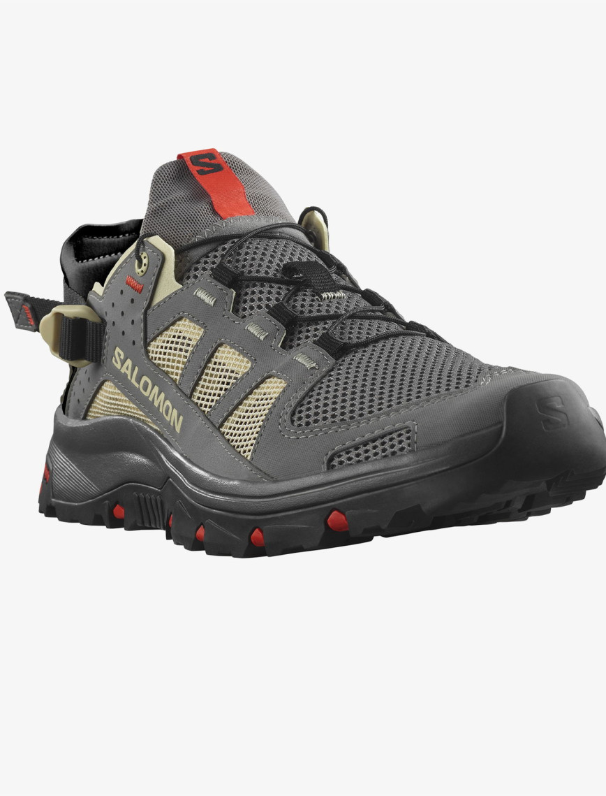 Salomon Techamphibian 5 Unisex Gri Outdoor Sandalet Salomon Techamphibian 5 Unisex Gri Outdoor Sandalet