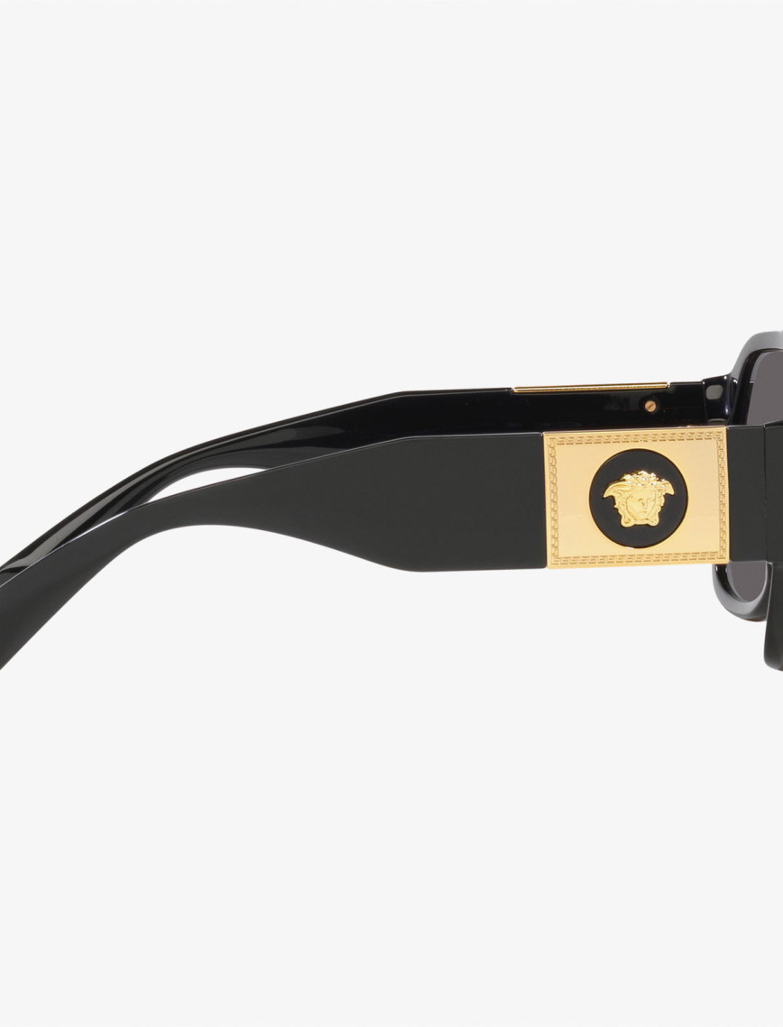 Versace Acetate Erkek Siyah Güneş Gözlüğü Versace Acetate Erkek Siyah Güneş Gözlüğü
