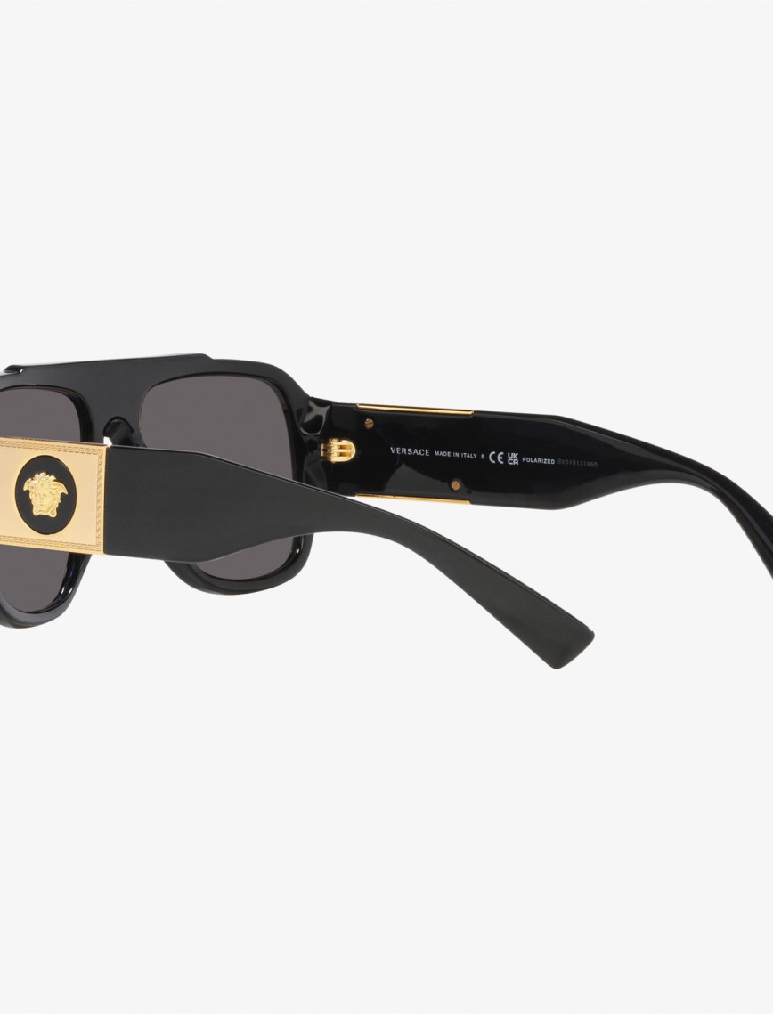 Versace Acetate Erkek Siyah Güneş Gözlüğü Versace Acetate Erkek Siyah Güneş Gözlüğü
