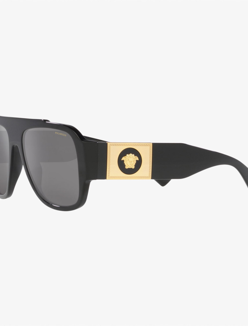 Versace Acetate Erkek Siyah Güneş Gözlüğü Versace Acetate Erkek Siyah Güneş Gözlüğü