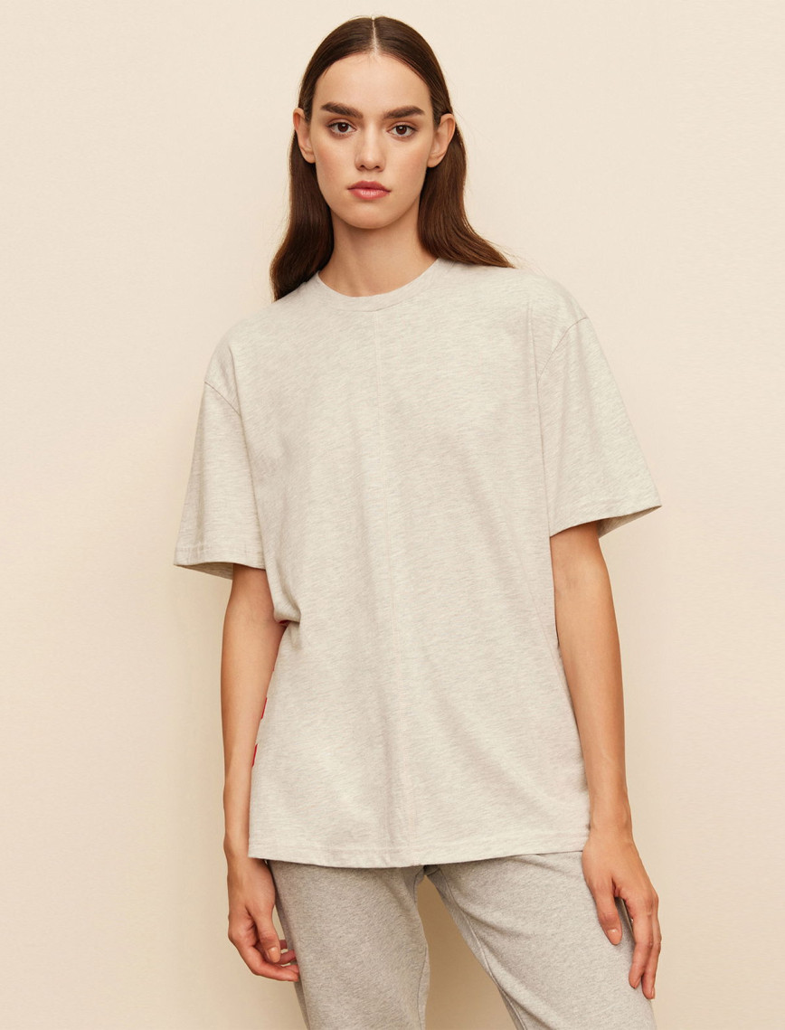 The Stay Line Soley Unisex Bej T-Shirt The Stay Line Soley Unisex Bej T-Shirt