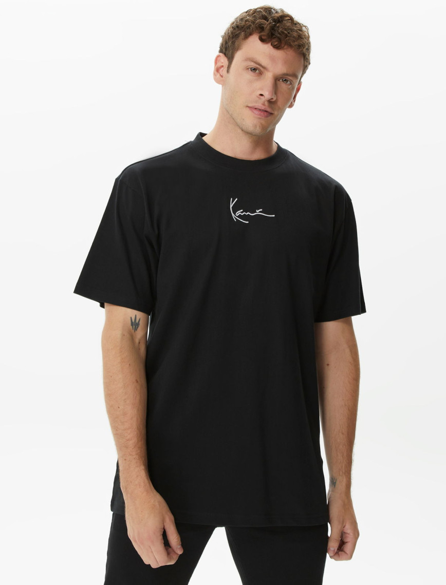 Karl Kani Small Signature Erkek Siyah T-Shirt