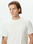 Guess Ss Alphy Mid Organicetch 180 Erkek Krem T-Shirt Guess Ss Alphy Mid Organicetch 180 Erkek Krem T-Shirt
