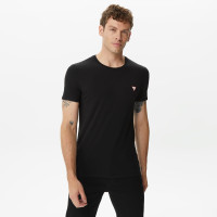 Guess Str Mid Organic Stretch Jersey 180 Erkek Siyah T-Shirt Guess Str Mid Organic Stretch Jersey 180 Erkek Siyah T-Shirt